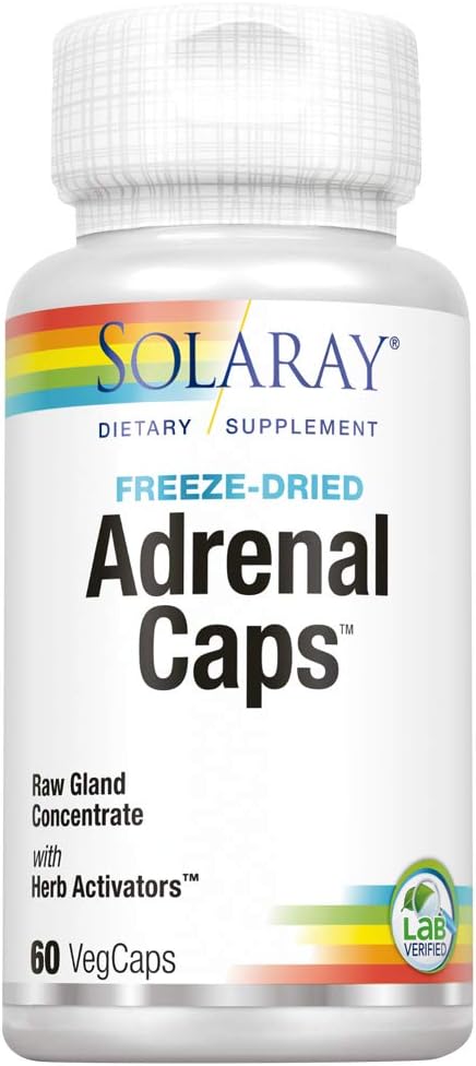 SOLARAY Adrenal Caps (60 Capsules)