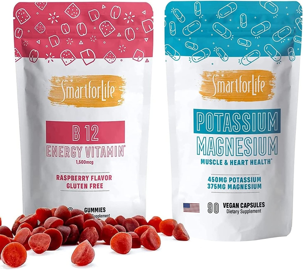 Smart for Life Potassium Magnesium Capsule & Vitamin B12