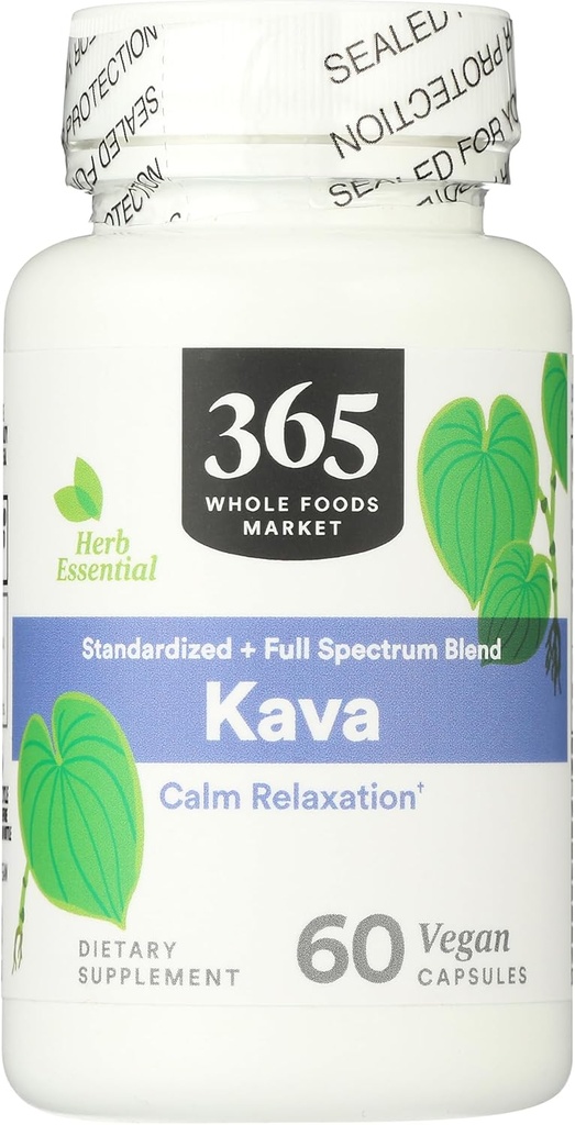 365 by Whole Foods Market, Kava, 60 Count