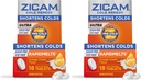 Zicam Cold Remedy Zinc Rapidmelts | Orange Cream Flavor | Shortens Cold Duration | Sugar-Free | Homeopathic