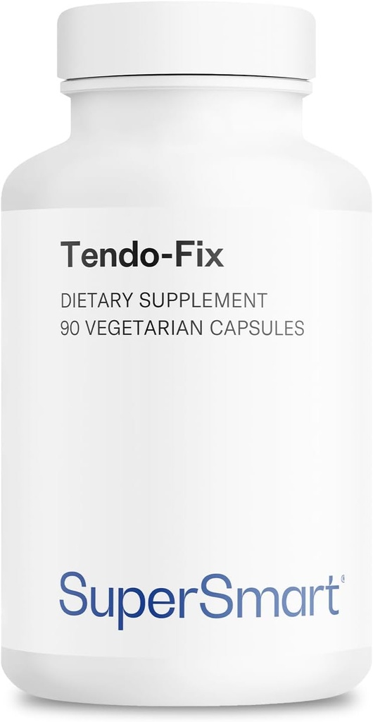 Supersmart - Tendo-Fix 750 mg Per Day - Increases Joint Mobility with Collagen | Non-GMO & Gluten Free - 90 Vegetarian Capsules