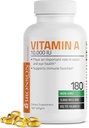 Bronson Vitamin A 10,000 IU Premium Non-GMO Formula Supports Healthy Vision & Immune System and Healthy Growth & Reproduction, 180 Softgels