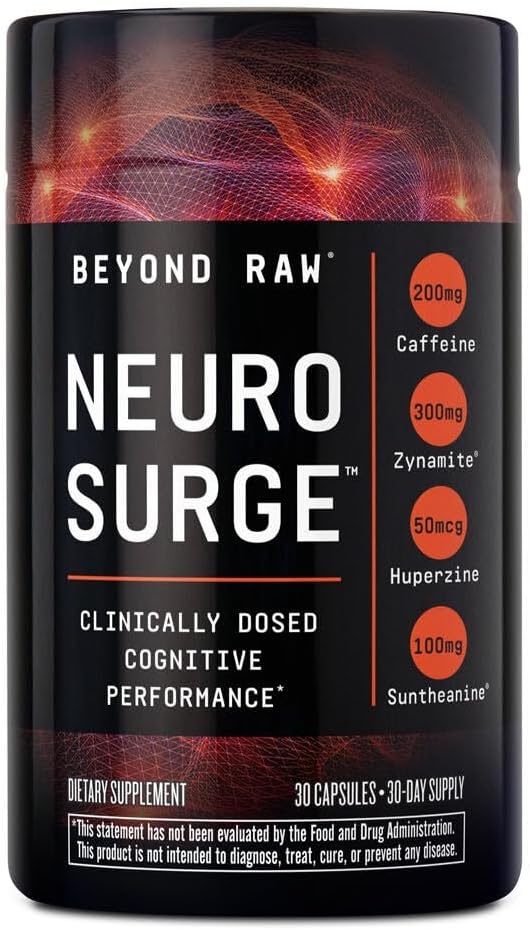 BEYOND RAW Neuro Surge, 30 Count (Pack of 1)
