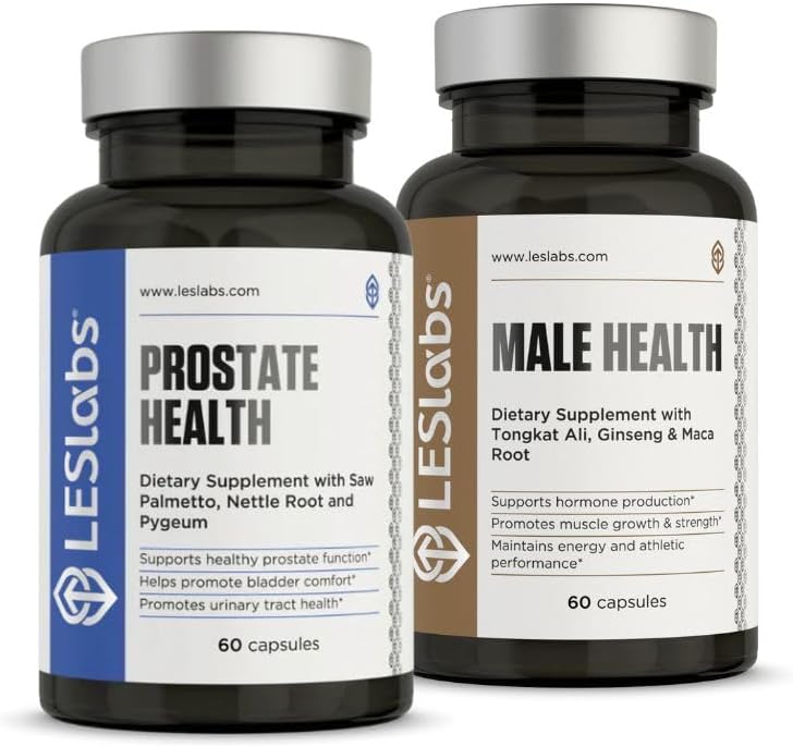 LES Labs Prostate Health and Male Heath Bundle