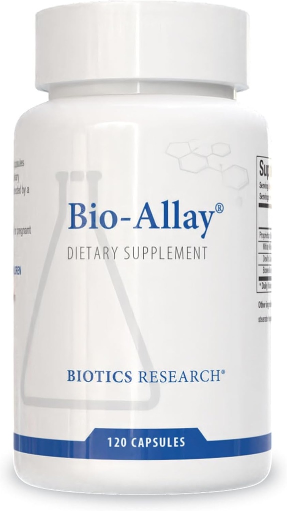Biotics Research Bio Allay Supports Overall Physiological Balance, Joint Flexion and Comfort, Cartilage and Joint Support, White Willow, Devil’s Claw, Boswellia, 120 Capsules