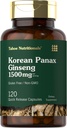 Carlyle Korean Panax Ginseng | 1500mg | 120 Capsules | Non-GMO and Gluten Free Supplement | Tahoe Nutritionals