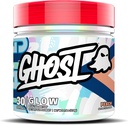 GHOST Glow: Beauty and Detox Support Formula - 30 Servings, Peach - Skin Boosting Biotin and L-Theanine for Antioxidants for Hydration Radiance, Complexion and Nourishment - Vegan, Gluten-Free