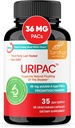 Sandhu's Uripac 36mg PACs clinically Proven 35 Capsules with 9X High Strength Cranberry Extract | Supports UTI Avoidance, Kidney Cleanse Detox and Repair| All Natural and Sugar Free Pills for Women