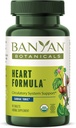 Banyan Botanicals Heart Formula – Organic Herbal Heart Health Supplement with Hawthorn Berry and ­­Guduchi – Supports Proper Function of The Heart* – 90 Tablets – Non-GMO Sustainably Sourced Vegan