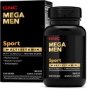 Mega Men Sport Multivitamin Caplets, Athletic Performance Nutrition, Muscle Function, Clinically Proven to Feel Better, Antioxidants, B Vitamins, Energy Production, Timed Release, 90 ct, 45 svgs
