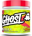 GHOST BCAA Powder Amino Acids Supplement, Lemon Crush - 30 Servings - Sugar-Free Intra, Post & Pre Workout Amino Powder & Recovery Drink, 7G BCAA