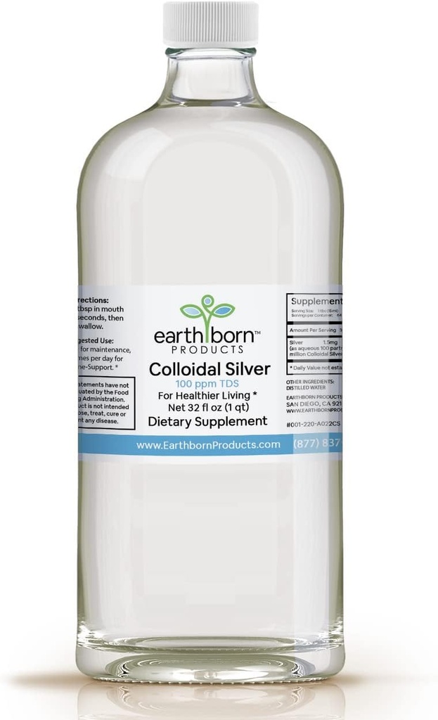 Monatomic Colloidal Silver (32OZ.)