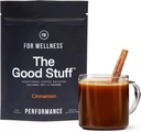 For Wellness The Good Stuff Performance | Healthy Coffee Creamer Powder with Collagen, MCT Oil & L-Theanine | Keto Non-Dairy Coffee Booster for Focus & Energy | 30 Servings