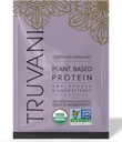 Truvani Vegan Pea Protein Powder | Unflavored | 20g Organic Plant Based Protein | 1 Serving | Keto | Gluten & Dairy Free | Low Carb | No Added Sugar