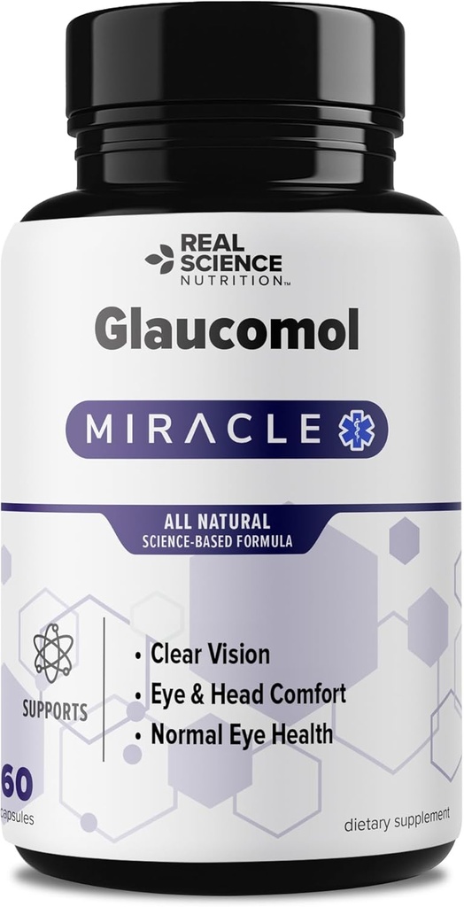 Offers Glaucomol Miracle - an All Natural Supplement - Vitamins for Vision Clarity, Vision Support Supplement, and Eye Health