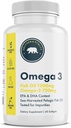 Fish Oil Omega-3 Supplements, Omega-3, EPA, DHA, Lemon Flavor - Made in The USA, Vegan, Non-GMO, Gluten-Free, and Dairy-Free