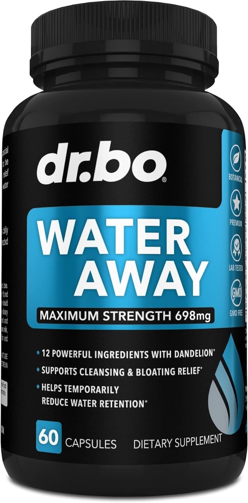 Water Pills Diuretics for Water Retention - Natural Swelling Away Pills Herbal Diuretic Supplements for Stomach Bloating Leg Swelling Relief - Reduce Fluid Pill Bloat for Swollen Legs Feet Supplement