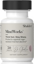 Shaklee MindWorks® - Brain Health Supplement for Brain Sharpness & Focus - Supported Nutrients & Extracts - Chardonnay Grape Seed Polyphenols, Guarana Extract, Vitamins B6, B12, Folate - 30 Tablets