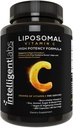 Intelligent Labs Liposomal Vitamin C 1000mg, 180 Veggie Capsules, Bioavailable, Energy & Immune Support, Antioxidant Supplement with MCT Oil and Sunflower Lecithin, 90-Day Supply