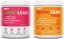RSP NUTRITION AminoLean Pre Workout Energy (Watermelon 30 Servings) with AminoLean Recovery Post Workout Boost (Blood Orange 30 Servings)