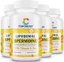 30mg Spermidine Supplement for Men & Women, High Absorption, More Potent Than Spermidine 3HCL - for Cellular Renewal, Longevity & Cognitive, Fermented Wheat Germ Extract, Pure & Natural, 240 Softgels