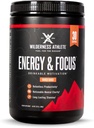 Wilderness Athlete - Energy & Focus | Energy Booster for Women & Men - Energy Drink Mix with Natural Caffeine - Low-Carb, Zero Sugar Energy Drink Powder - 30 Serving Energy Drink Tub (Mango Bango)
