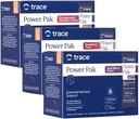 Trace Minerals Power Pak Multivitamin and Multimineral Packets - Electrolyte Support - 1200 mg Vitamin C plus 70+ Trace Minerals - Raspberry, Acai Berry and Blueberry Pomegranate Variety - 90 Packets