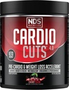 NDS Nutrition 4.0 Pre Workout Supplement - Advanced Weight Loss and Pre Cardio Formula with L-Carnitine, CLA, MCTs, L-Glutamine, and Safflower Oil - Cherry Slush (40 Servings)