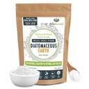 Fossil Shell Flour Powder for Detoxification, Digestive Health, and Natural Wellness - Organic and Silica Rich Mineral Supplement. 250g