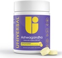 Universal U Calm + Focus Ashwagandha Chews – KSM-66® 300 mg Clinically Studied Extract for Stress Relief, Mood Balance & Calm Energy – Lemon Flavor – 60 Chews