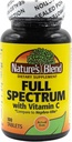 Nature's Blend Full Spectrum B with Vitamin C Powder, 100 Count (1269)