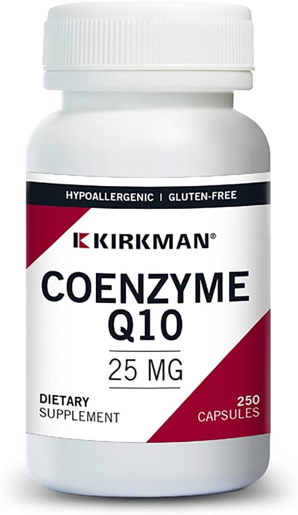 Kirkman Coenzyme Q10-25 mg - 250 Capsules