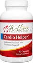 Wellness Resources Cardio Helper with Resveratrol, Hawthorne, Horse Chestnut and Grape Seed Extract for Blood Pressure, Fluid Retention, and Varicose Veins