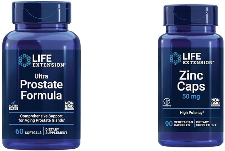 Life Extension Ultra Prostate Formula & Zinc Caps