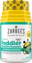 Zarbee's Toddler Vitamins, Complete Multivitamin with Vitamin A, C, D3 & B-complex, Easy to Chew, Gluten, Soy, Nut & Dairy Free, Natural Fruit Flavors, 2-3 Years, 110 Count