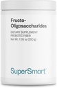 Supersmart - Fructo Oligosaccharides Powder (Prebiotics FOS) - Oligofructose Inulin - Fiber Supplement - Intestinal Flora & Gut Health - Digestive Support | Non-GMO & Gluten Free - 200 g