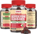 Berberine with Ceylon Cinnamon Gummies — Sugar-free, 98% Pure & 10x Absorption — 1200mg HCL Organic Berberine Supplement for Weight Management, Immunity, Metabolic & Digestive Health(30 Days)