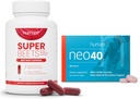 Humann SuperBeets Beet Root Capsules and Neo40 Daily