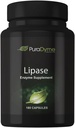 PuraDyme Lipase Enzyme 180 Capsules Digestive Enzyme (1)