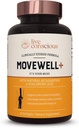 Live Conscious Joint Health Supplement - MoveWell Plus Antarctic Krill Oil, Natural Astaxanthin and Hyaluronic Acid | Outperforms Glucosamine