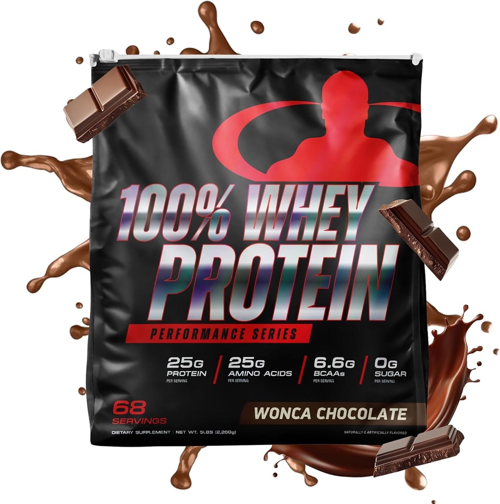 Goliath Labs 100% Whey Protein, Cold Filtered Whey Protein - Rapid Amino Acid Delivery - Natural Coco for a Rich Chocolate Flavor - Tub Weighs 5 Pounds, Contains 68 Servings