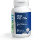 NatureCity True-Vision Eye Health Supplement - Plant-Based Lutein and Zeaxanthin with High Potency Saffron 20mg - Blue Light Protection, Support Central and Night Vision (30 Veggie Capsules)