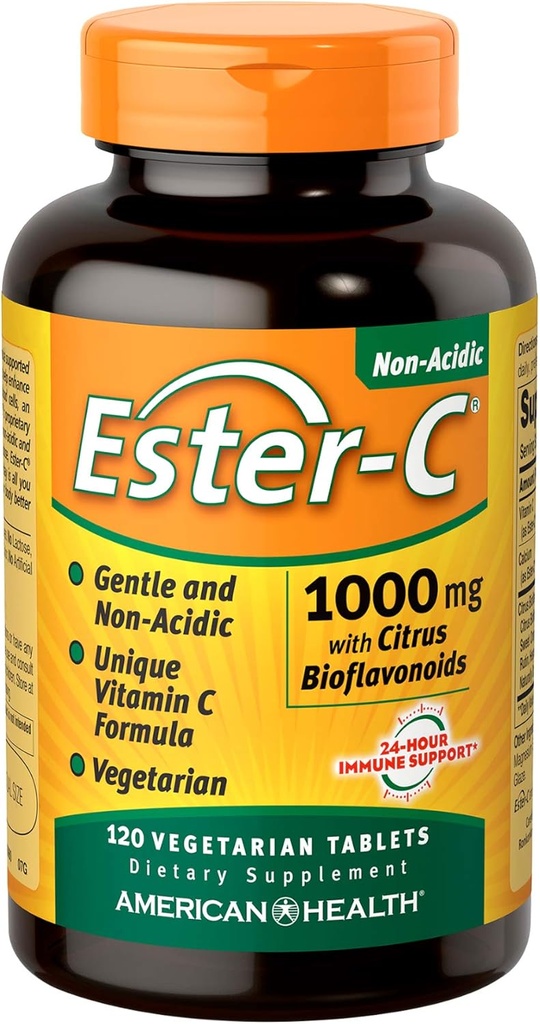 Ester-Vitamin C with Citrus Bioflavonoids 1Vitamin 000 Milligrams 120 Veg Tabs