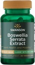 Swanson Boswellia Serrata Extract 125 Milligrams 60 Veg Capsules
