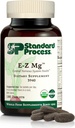 Standard Process E-Z Mg - Central Nervous System Health Supplement - Contains Magnesium, Iron & Vitamin K1 - Aids Sleep Pathways - Gluten-Free, Non-Dairy & Non-Soy - 180 Tablets (30 Servings)
