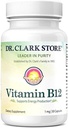 Dr. Clark Vitamin B12 Supplement, 1mg, 50 Gelatin Capsules