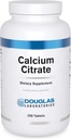 Douglas Laboratories Calcium Citrate | Elemental Mineral to Support The Strength and Structure of Bones and Teeth | 250 Tablets