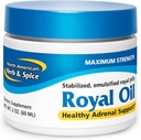 North American Herb & Spice Royal Oil - 2 fl. oz. - Raw Royal Jelly - Healthy Adrenal Support, Fights Stress - High in 10-HDA & B Vitamins - Non-GMO - 20 Servings