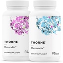 THORNE - ResveraCel (60 Capsules) & Memoractiv (60 Capsules) Bundle - Supports Brain Health & Healthy Aging - Gluten, Dairy & Soy-Free