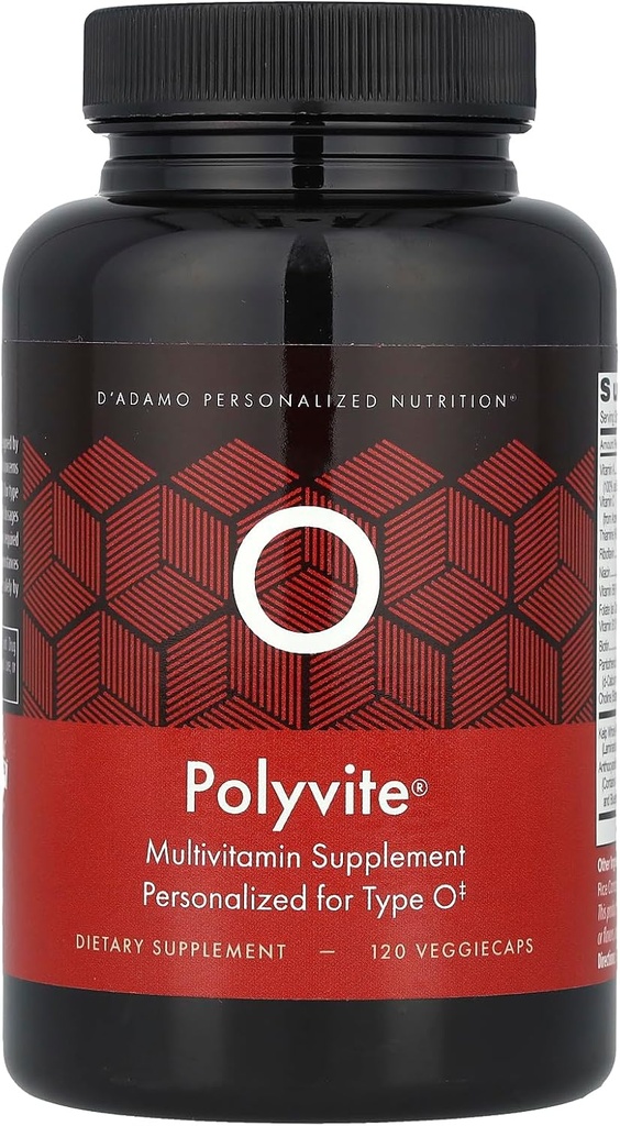 D'Adamo - Polyvite O 120 vcaps